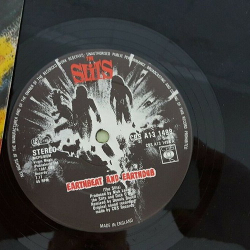 The Slits Earthbeat 12' vinyl used, electronic