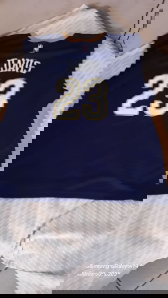 NBA New Orleans Pelicans Anthony Davis adidas 2014 jersey
