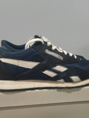 Αθλητικά παπούτσια Reebok Classic Nylon μεταχειρισμένα, No 44, μπλε Vector Navy