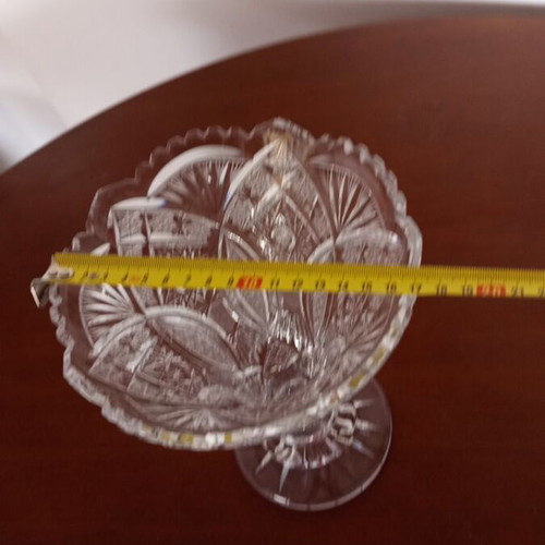 Crystal vase new with beautiful design