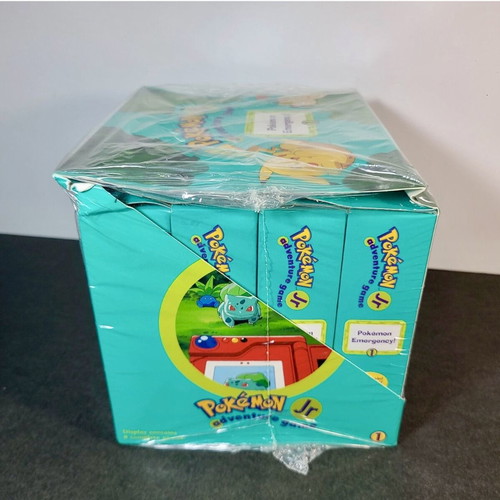 Pokemon Jr. Adventure Game Pokemon Emergency New Sealed 8 Pack Case