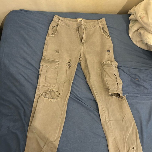 Grey jeans size M like new