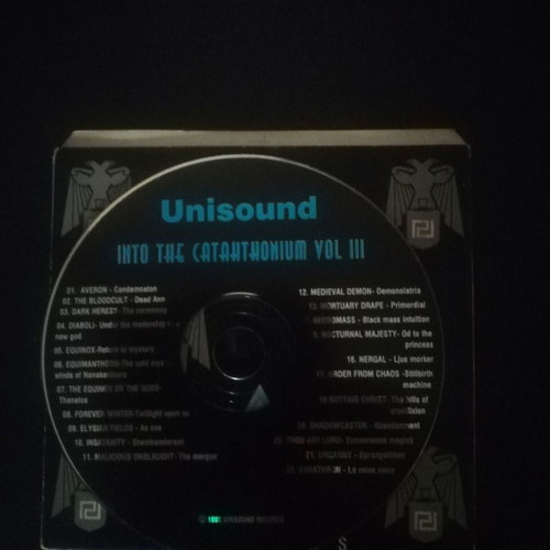 Into The Catahthonium Vol. III CD used, metal