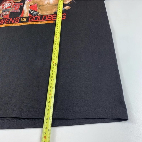 WWE Fastlane T Shirt Owens Vs Goldberg Match authentic tee size XL black like new