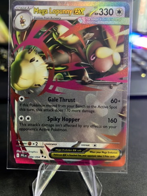Mega Lopunny ex card like new PFL 084/094