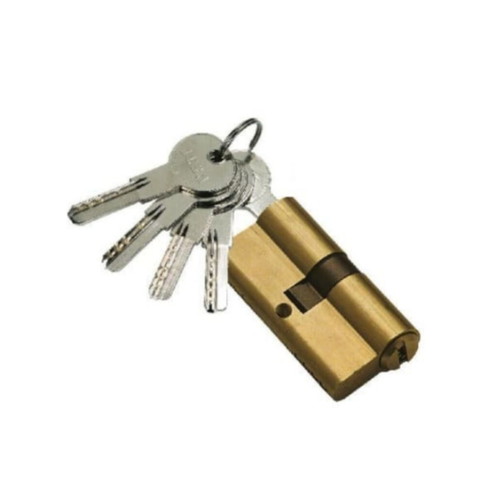 Italian cylinder 70mm new with 5 security keys