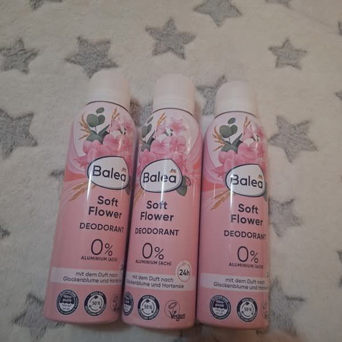 Balea Soft Flower deodorant set of 3 brand new