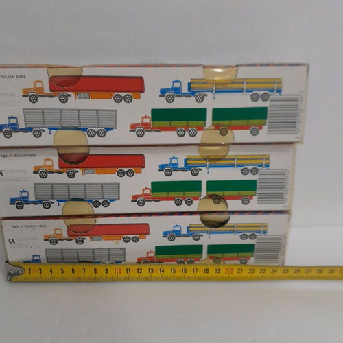 Joytoy Iveco N 174 trucks with trailer new in blister pack