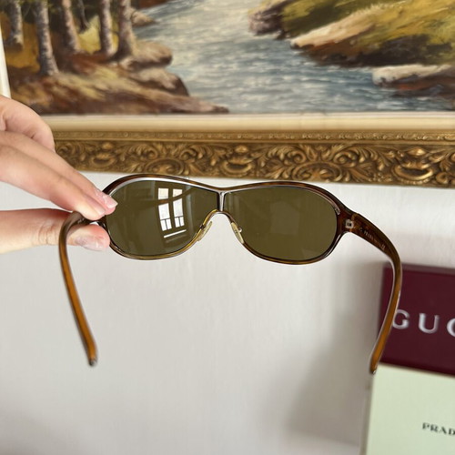 Prada vintage unisex sunglasses, brown