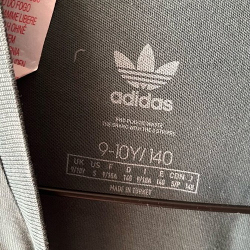 Adidas green T-shirt used size 140 for 9-10 years