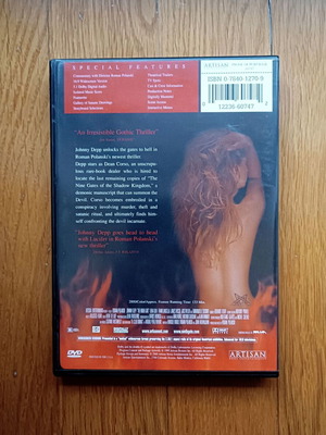 The Ninth Gate DVD μεταχειρισμένο με ελληνικούς υπότιτλους
