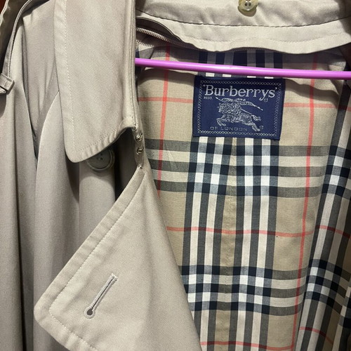 Burberrys Vintage Trench Coat like new with 2 removable linings beige XXL