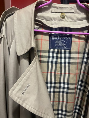 Burberrys vintage trench coat σαν καινούργιο με 2 αποσπώμενες επενδύσεις μπεζ XXL
