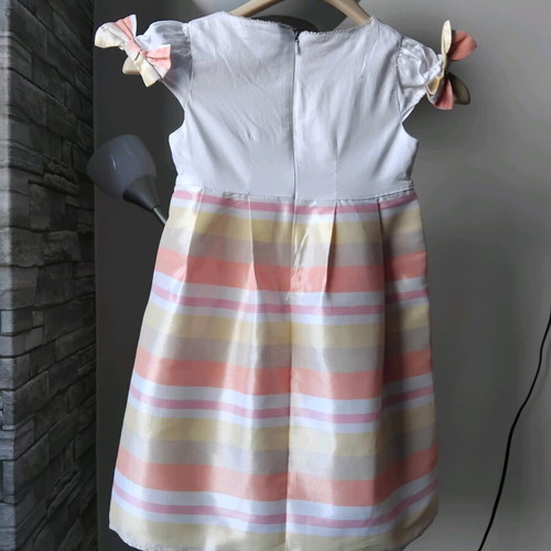 Raxevsky dress 6 years like new, white multicolor
