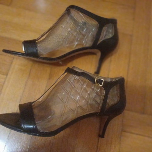 Nine West women's sandals used, size 40, black