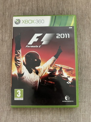 Formula One 2011 F1 Xbox 360 παιχνίδι μεταχειρισμένο, πλήρες