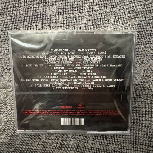 David Guetta Listen CD new, still sealed