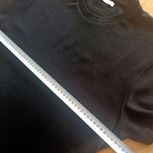 Zara men's black knitted short-sleeve shirt size L like new