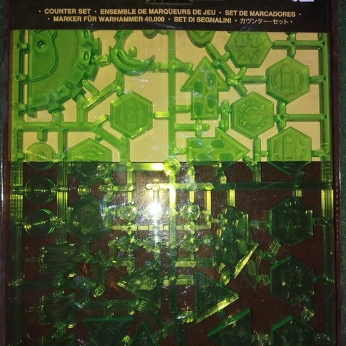 Warhammer 40k battlefield tokens new in original packaging
