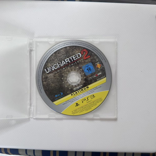 Uncharted 2 PS3 Platinum used without original case