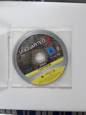 Uncharted 2 PS3 Platinum used without original case