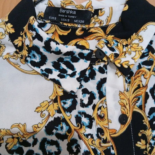 Bershka vintage shirt multicolor like new, size S