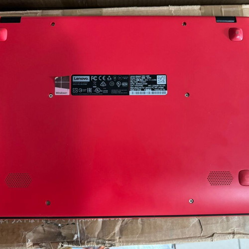 Lenovo 100S laptop used with Intel Celeron N3060, 4GB RAM, 250GB HDD, Lubuntu Linux