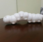 Ceramic caterpillar used