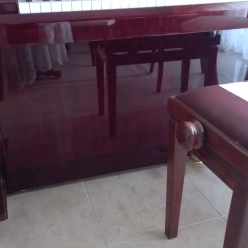 Philippos Nakas piano mahogany glossy with stool