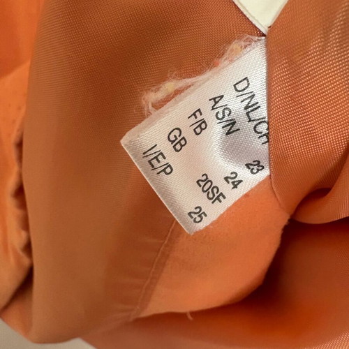 Pier Angelini jacket like new, size 4XL, orange