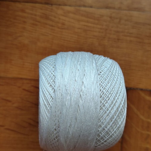 DMC cotton thread blanc neige, pack of 9, mercerized