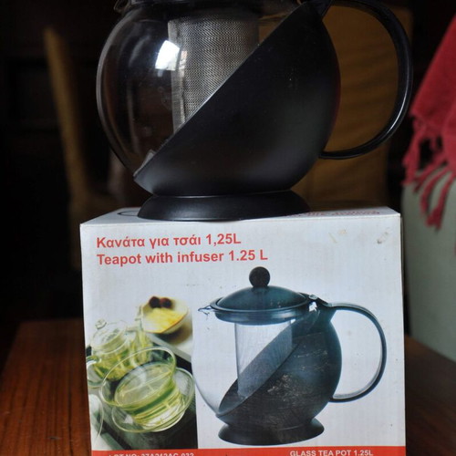 Teapot new, heat-resistant for brewing