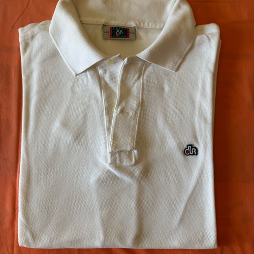Dur white cotton men's shirt like new, size 5XL