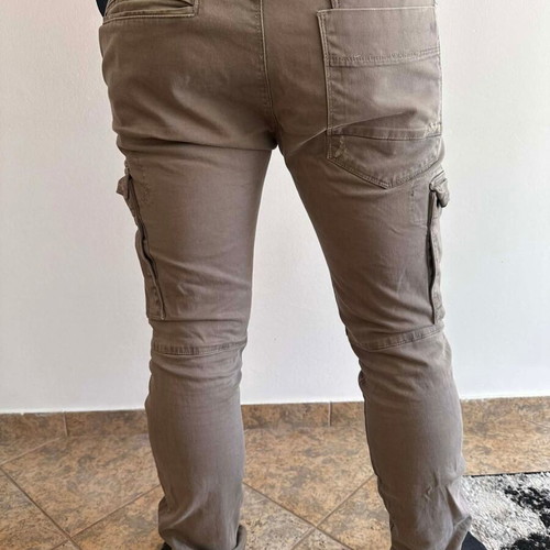 Tresor Jeans Cargo Pants used, beige-sand, size No34