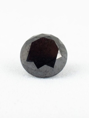Black Diamond 2.17ct Round Cut used, natural treated stone