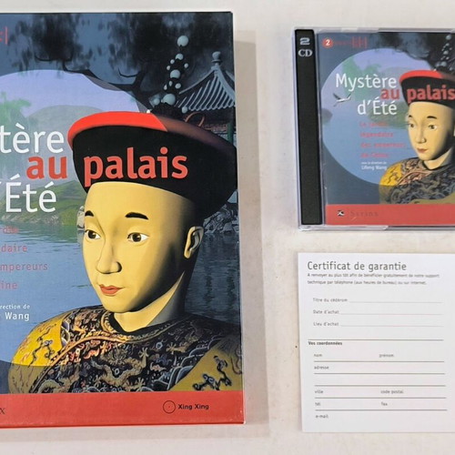 PC Mystery At the Summer Palace like new, adventure game, 2 CDs