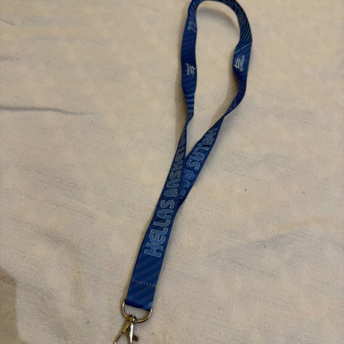 Hellas Basketball Neck Lanyard new, official product, blue