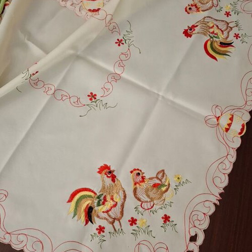 Easter tablecloth new with chicken design