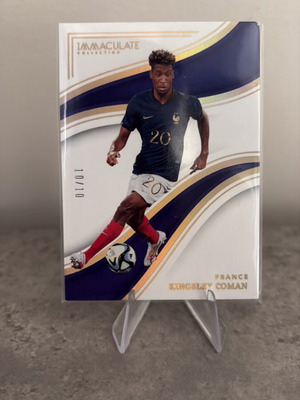 Kingsley Coman 2023-24 Panini Immaculate card like new