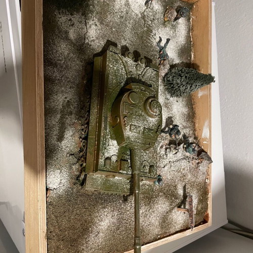 World War II diorama new, 1:35 scale