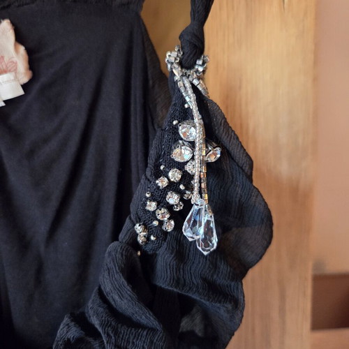 Trust Toilette blouse size S black like new