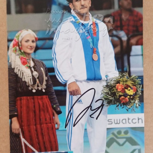 Artiom Kiouregkian Autograph new from Athens 2004 Olympic Games