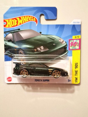 Toyota Supra Hot Wheels new 90's series