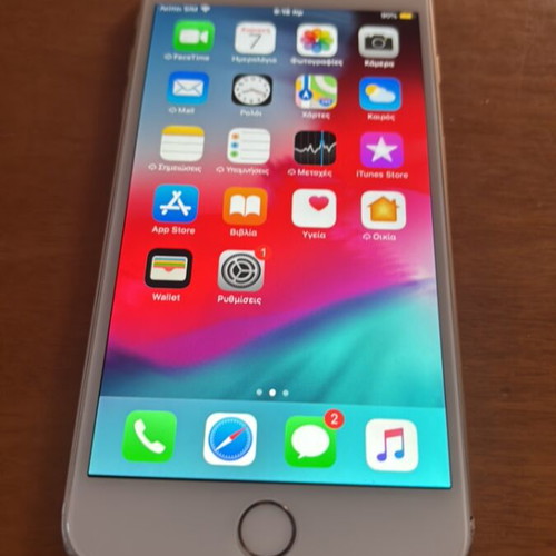 iPhone 6 Plus μεταχειρισμένο, ροζ, 16GB, 85% υγεία μπαταρίας