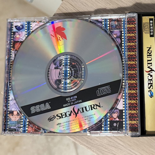 Neon Genesis Evangelion 2nd Impression Sega Saturn game like new