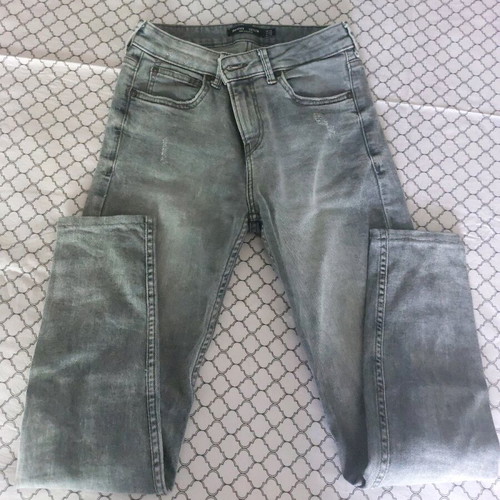 Bershka slim gray jeans like new, size XS