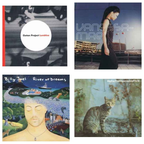 CD collection of 40 rock, pop, electronic and soundtrack albums like new