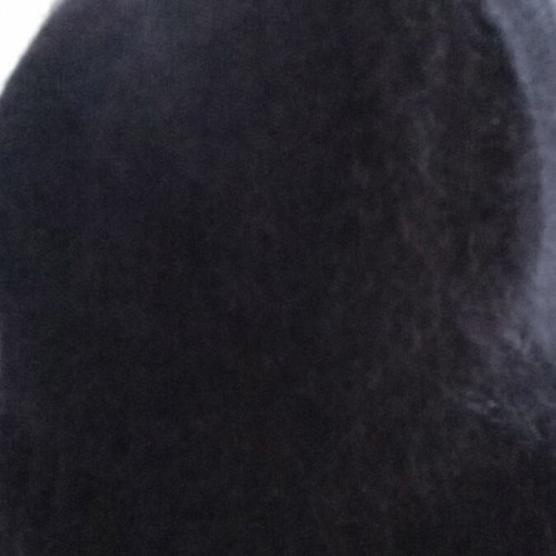 Women's wool hat like new, black