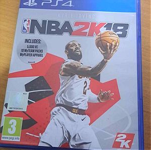 NBA 2K18 PS4 Game (Used)  NBA 2K18 PS4 Game