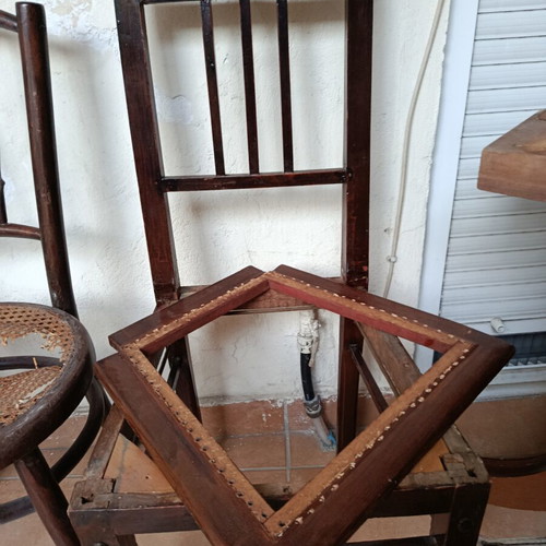 Thonet style Viennese chairs, set of 5
